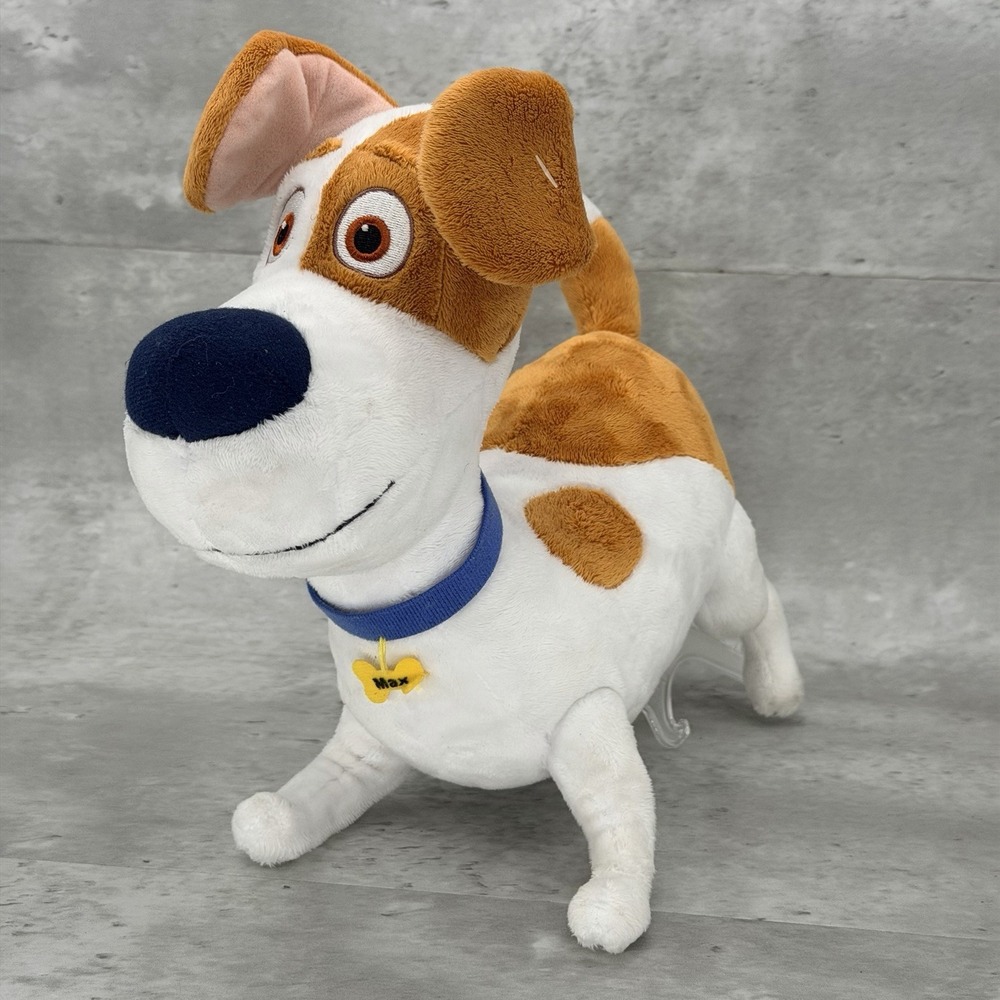 Universal Studios Secret Life Of Pets Max Dog Plush Stuffed Animal Character 12"